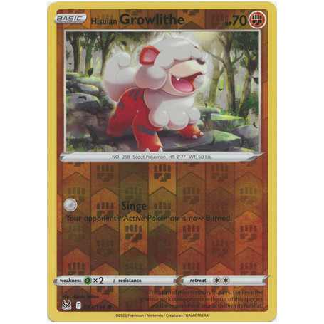 LOR 083 - Hisuian Growlithe - Reverse HoloLost Origin Lost Origin€ 0,35 Lost Origin