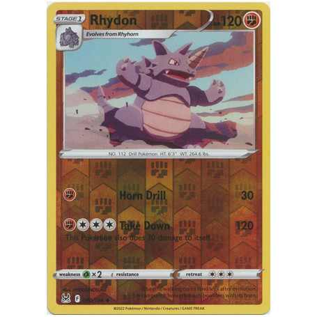 LOR 090 - Rhydon - Reverse Holo