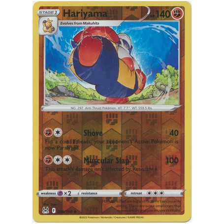 LOR 098 - Hariyama - Reverse Holo
