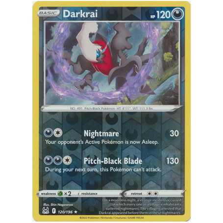 LOR 120 - Darkrai - Reverse HoloLost Origin Lost Origin€ 0,99 Lost Origin