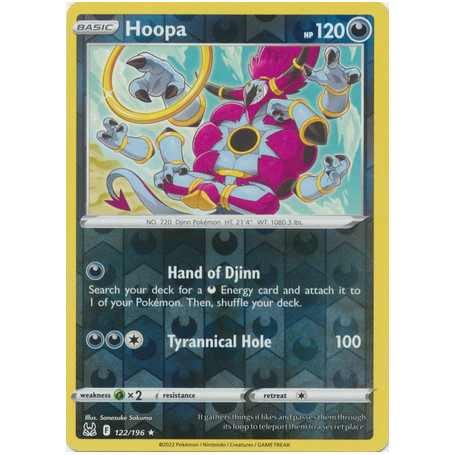 LOR 122 - Hoopa - Reverse Holo