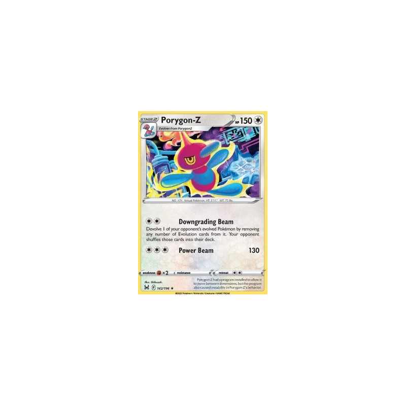 LOR 142 - Porygon-Z Lost Origin buy Pokemon cards 2hg nl LOR 142 - Porygon-Z Lost Origin buy Pokemon cards 2hg nl