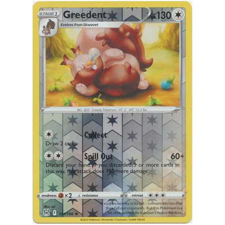 LOR 151 - Greedent - Reverse Holo