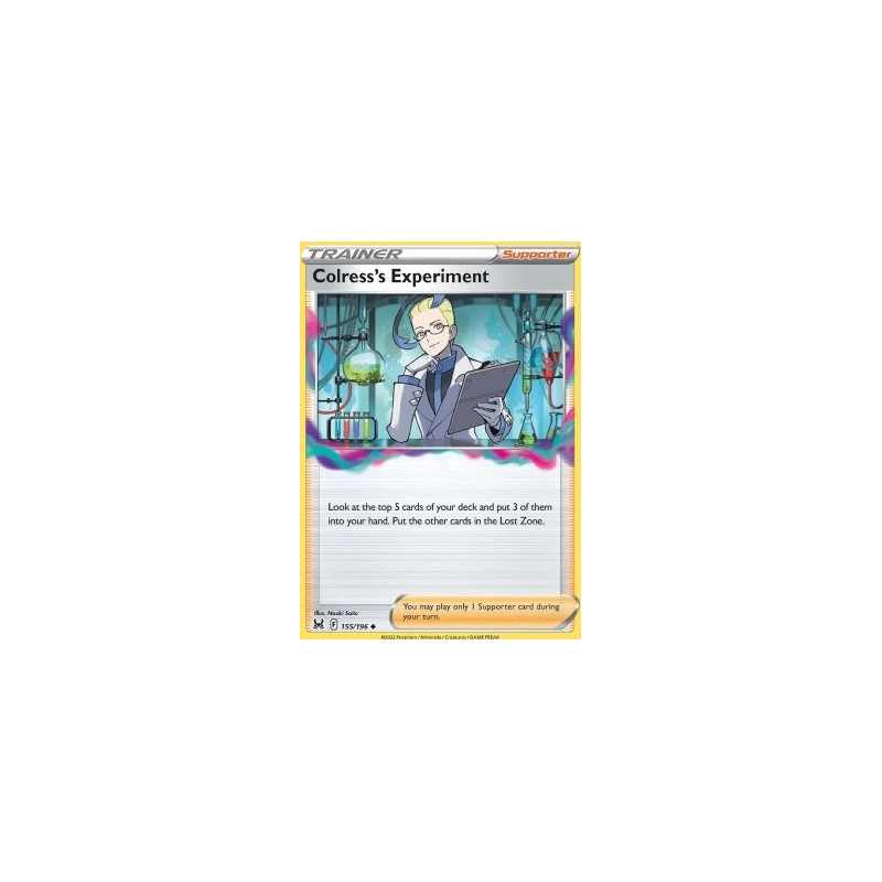 LOR 155 - Colress's Experiment