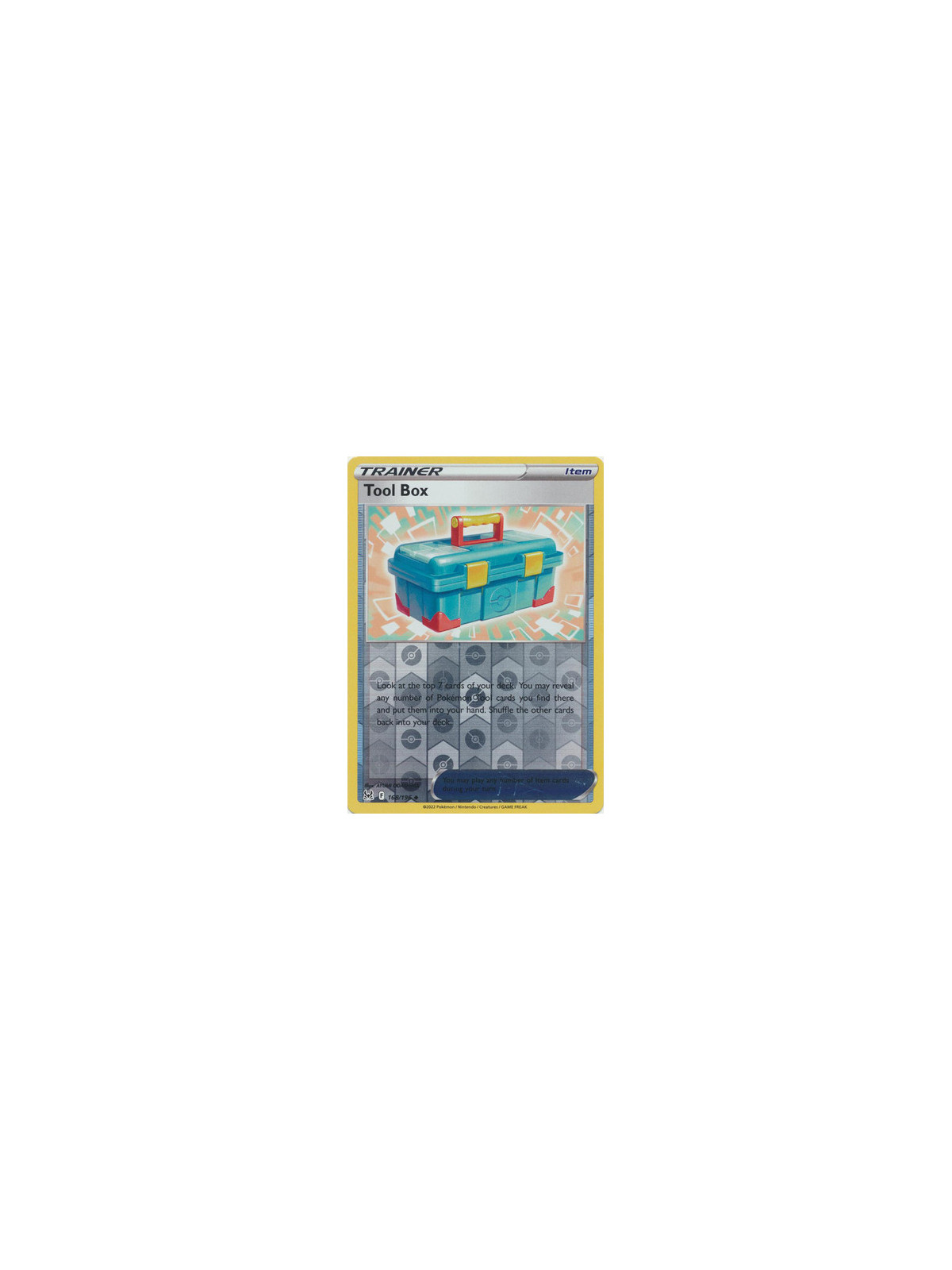 LOR 168 - Tool Box - Reverse HoloLost Origin Lost Origin€ 0,40 Lost Origin