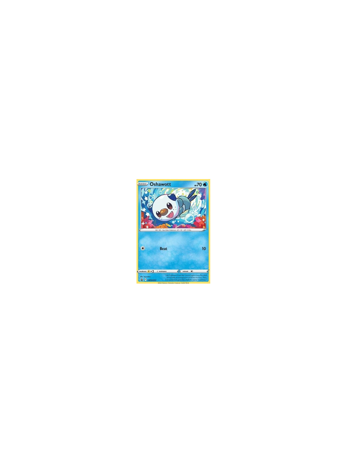 SWSH 222 - Oshawott