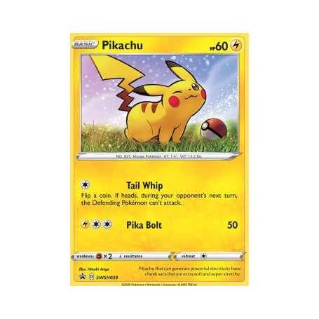 SWSH 039 - PikachuSWSH Black Star Promo's SWSH Black Star Promos€ 3,99 SWSH Black Star Promo's