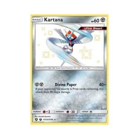 HIF SV33 - KartanaHidden Fates Hidden Fates€ 2,99 Hidden Fates