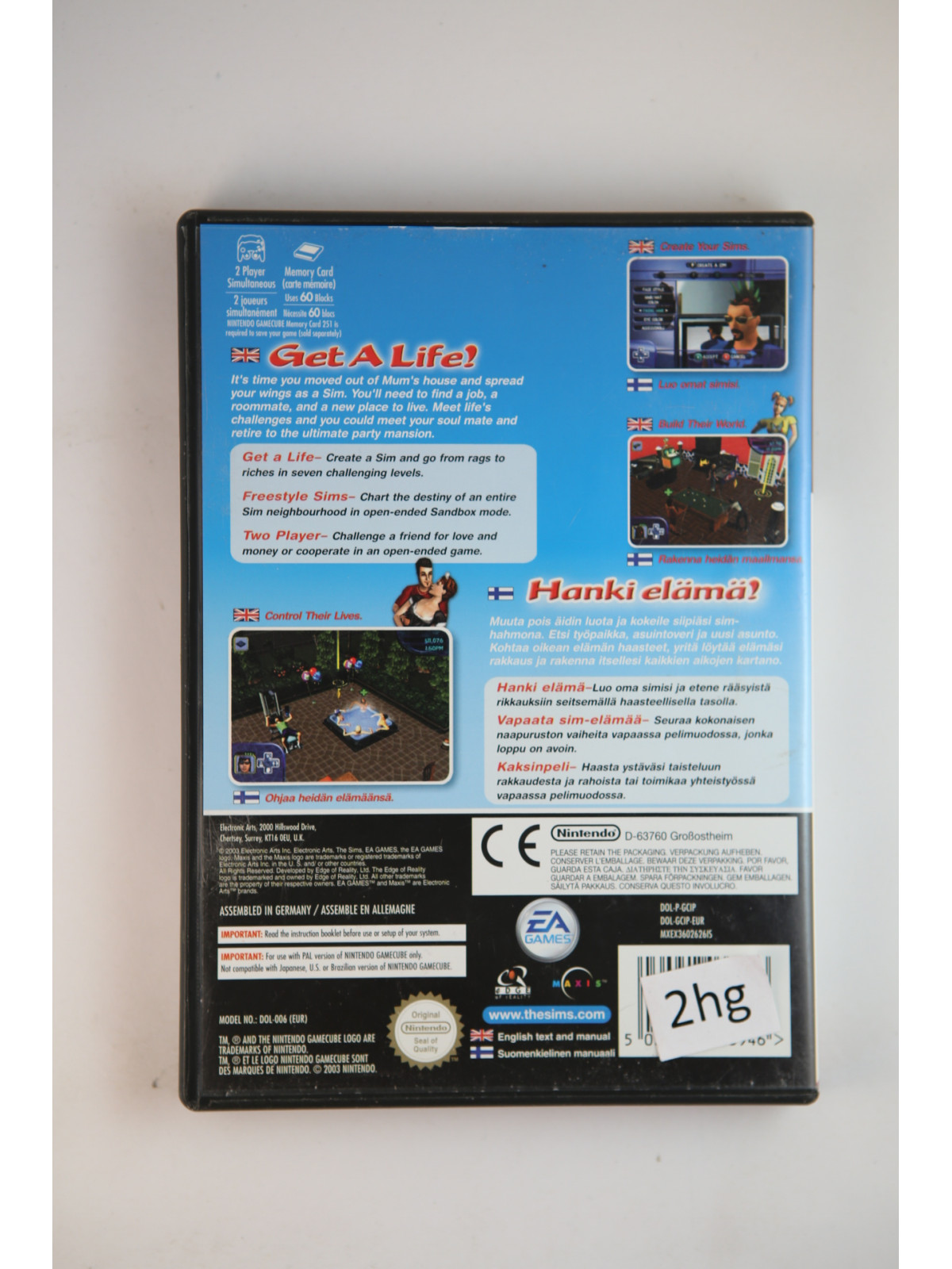 The SimsGamecube Spellen Gamecube€ 4,95 Gamecube Spellen