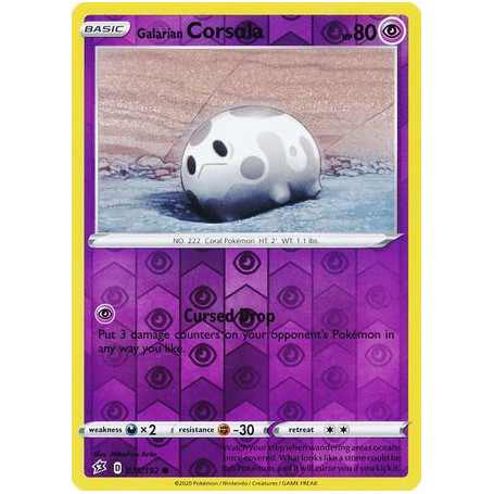 RCL 078 - Galarian Corsola - Reverse HoloRebel Clash Rebel Clash€ 0,35 Rebel Clash