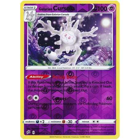 RCL 079 - Galarian Cursola - Reverse HoloRebel Clash Rebel Clash€ 0,99 Rebel Clash