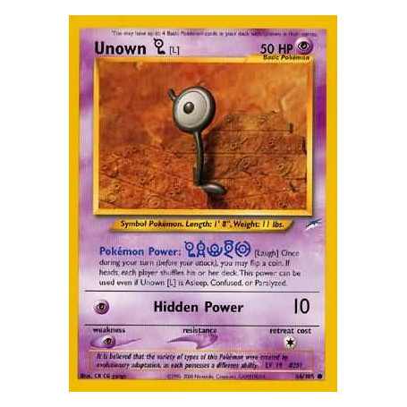 NDE 086 - Unown Neo Destiny Neo Destiny€ 0,30 Neo Destiny