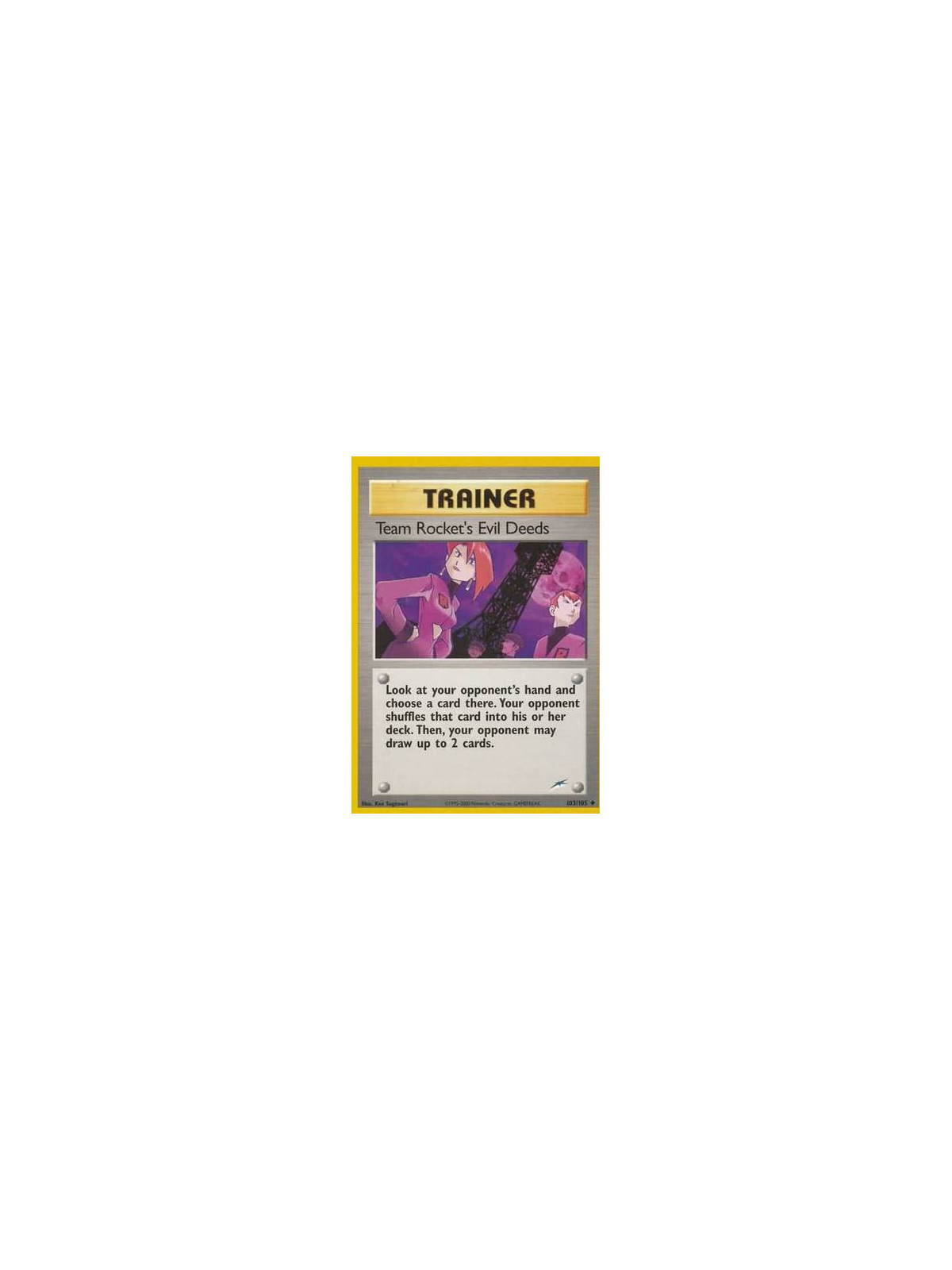 NDE 103 - Team Rocket's Evil Deeds