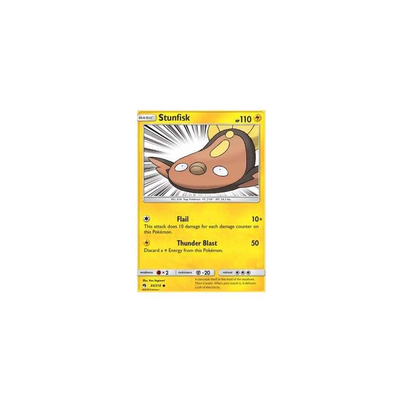 LOT 083 - Stunfisk 