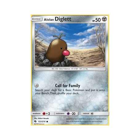 LOT 122 - Alolan Diglett 