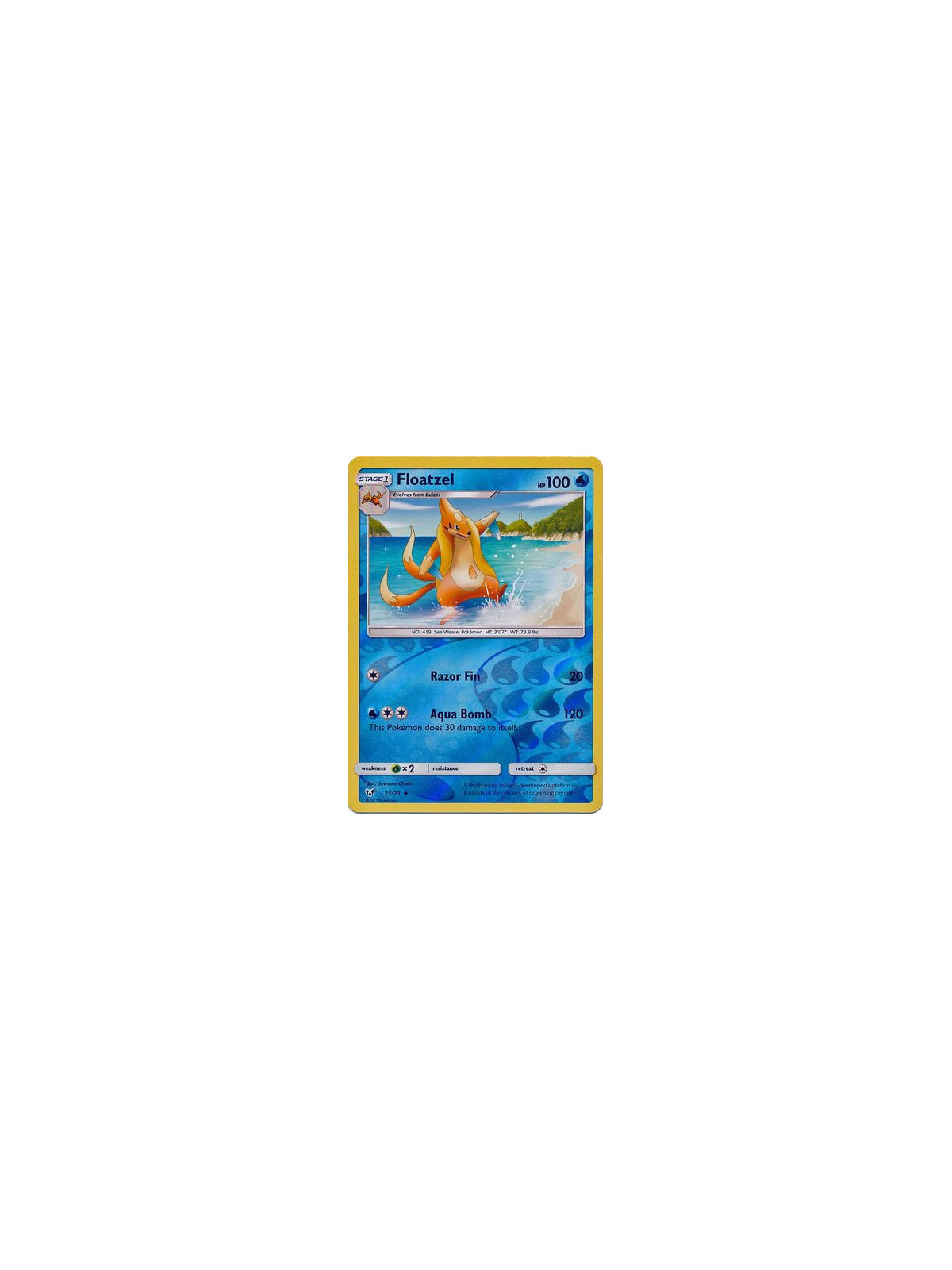 SLG 023 - Floatzel - Reverse HoloShining Legends Shining Legends€ 0,45 Shining Legends