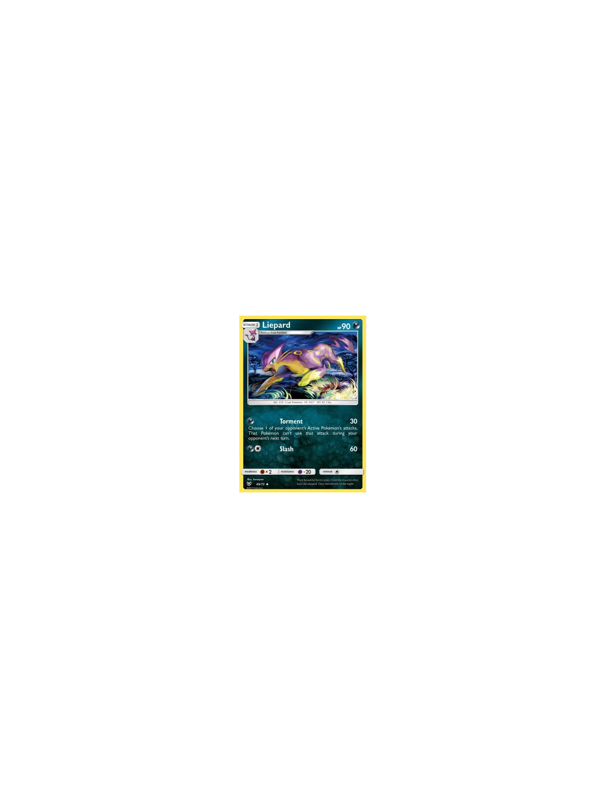 SLG 049 - LiepardShining Legends Shining Legends€ 0,10 Shining Legends
