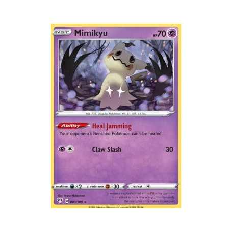 DAA 081/189 - Mimikyu - HoloDarkness Ablaze Darkness Ablaze€ 0,25 Darkness Ablaze