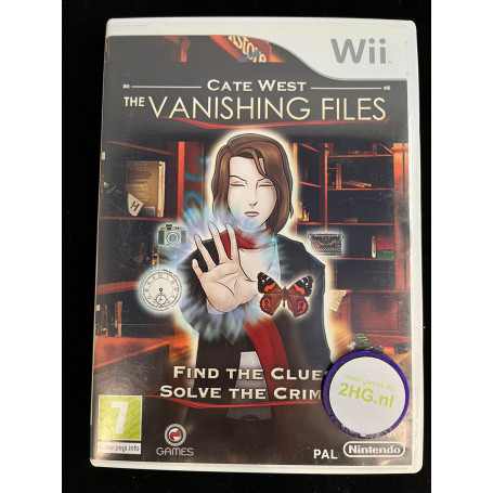 Cate West: The Vanishing Files - WiiWii Spellen Nintendo Wii€ 9,99 Wii Spellen