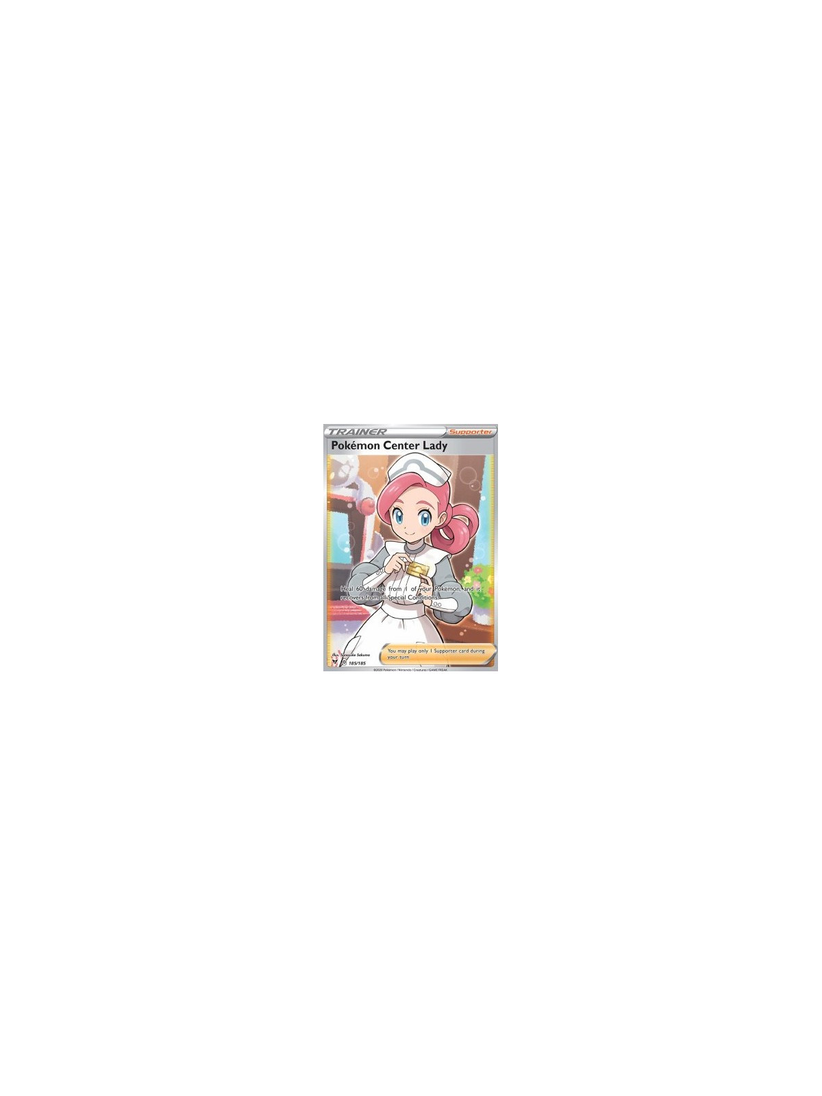 VIV 185/185 - Pokémon Center Lady