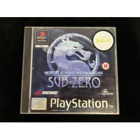Mortal Kombat Mythologies Sub Zero - PS1 Mortal Kombat Mythologies Sub Zero - PS1