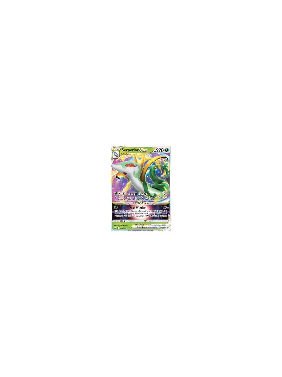 SIT 008 - Serperior VSTARSilver Tempest Silver Tempest€ 4,99 Silver Tempest