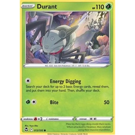 SIT 013 - Durant - Reverse HoloSilver Tempest Silver Tempest€ 0,35 Silver Tempest