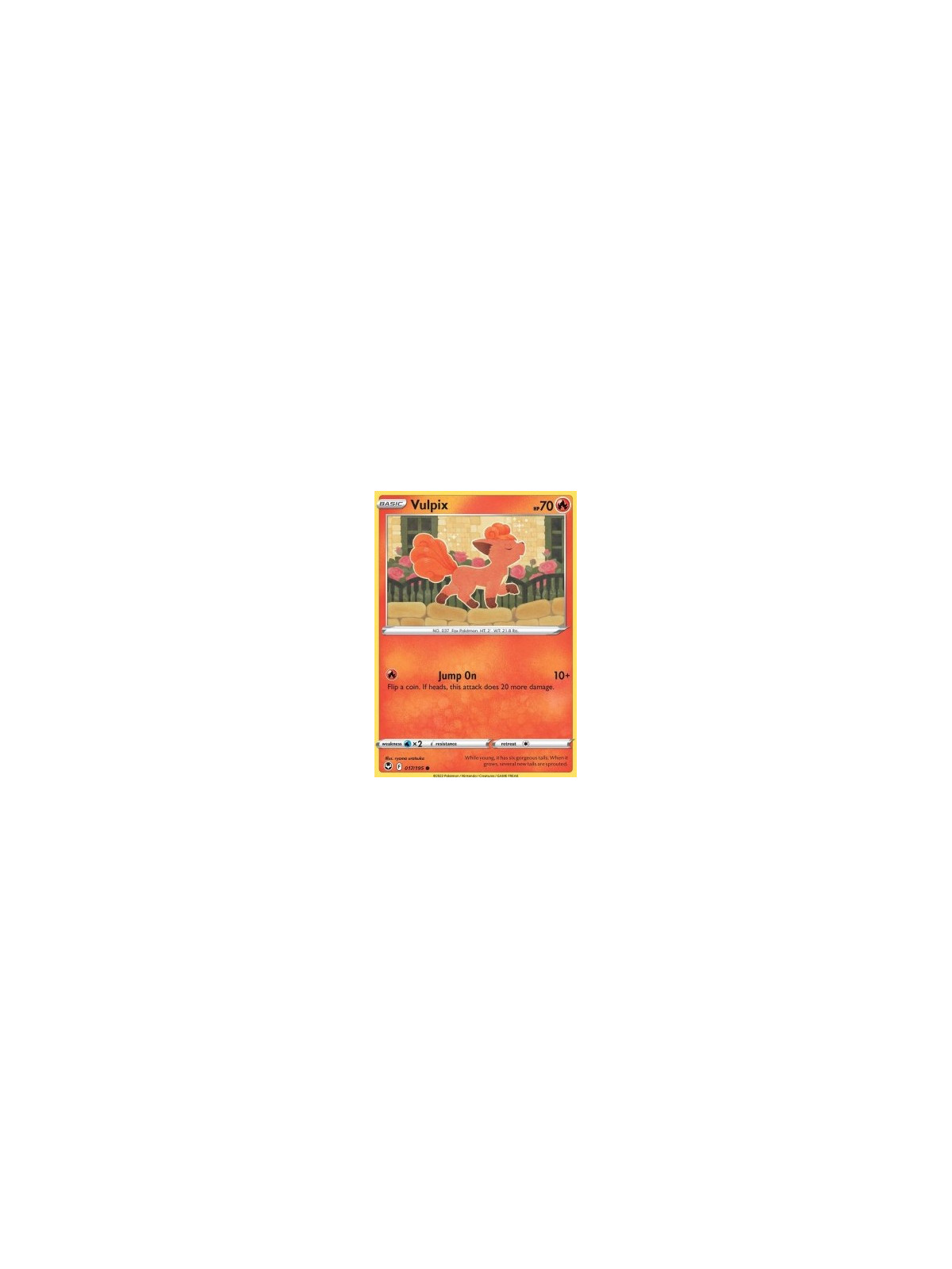 SIT 017 - Vulpix - Reverse HoloSilver Tempest Silver Tempest€ 0,35 Silver Tempest