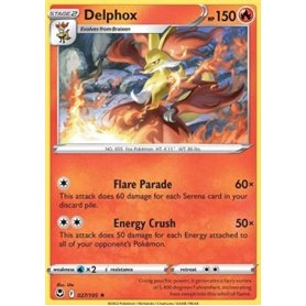 SIT 027 - Delphox - Reverse Holo SIT 027 - Delphox - Reverse Holo