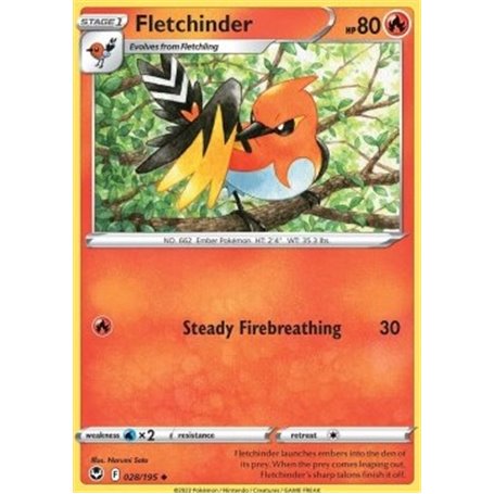 SIT 028 - Fletchinder - Reverse Holo