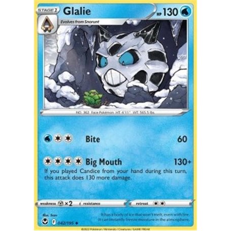 SIT 042 - Glalie - Reverse HoloSilver Tempest Silver Tempest€ 0,35 Silver Tempest