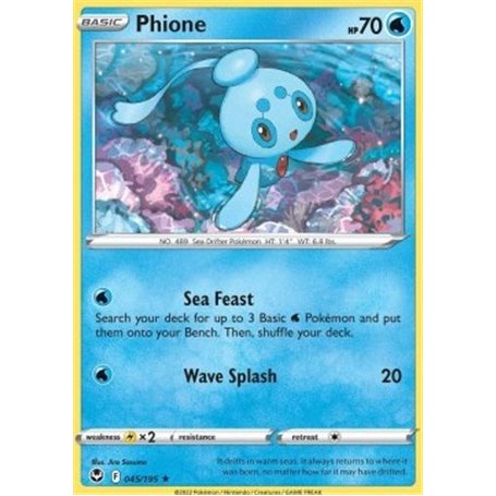 SIT 045 - Phione - Reverse HoloSilver Tempest Silver Tempest€ 0,45 Silver Tempest