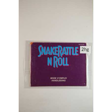 Snake Rattle 'n Roll (Manual, NES)