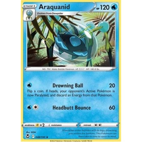 SIT 048 - Araquanid - Reverse Holo