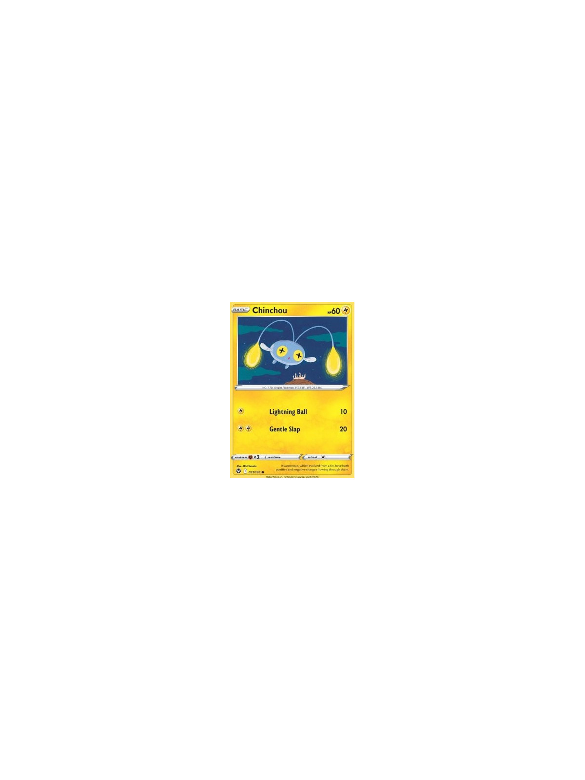 SIT 051 - Chinchou - Reverse Holo