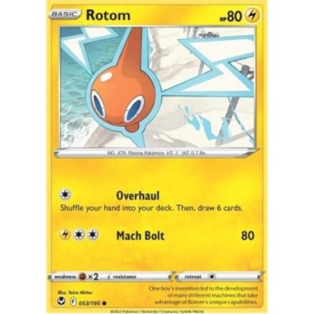 SIT 053 - Rotom - Reverse HoloSilver Tempest Silver Tempest€ 0,35 Silver Tempest