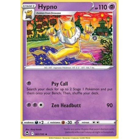 SIT 061 - Hypno - Reverse HoloSilver Tempest Silver Tempest€ 0,35 Silver Tempest