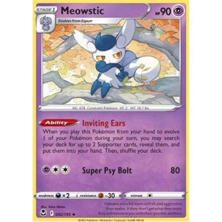 SIT 082 - Meowstic - Reverse Holo