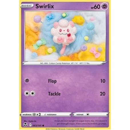 SIT 083 - Swirlix - Reverse HoloSilver Tempest Silver Tempest€ 0,35 Silver Tempest