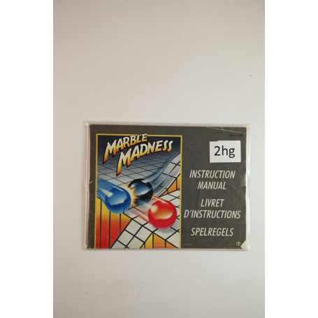 Marble Madness (Manual, NES)