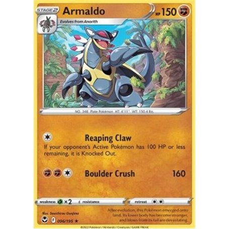 SIT 096 - Armaldo - Reverse Holo