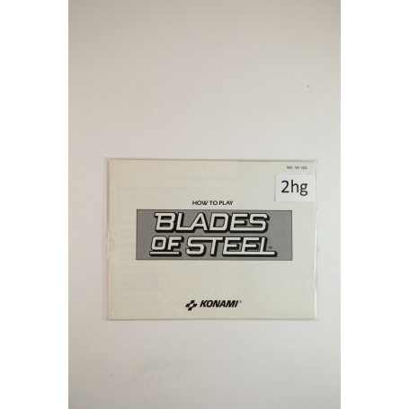 Blades Of Steel (Manual, NES)