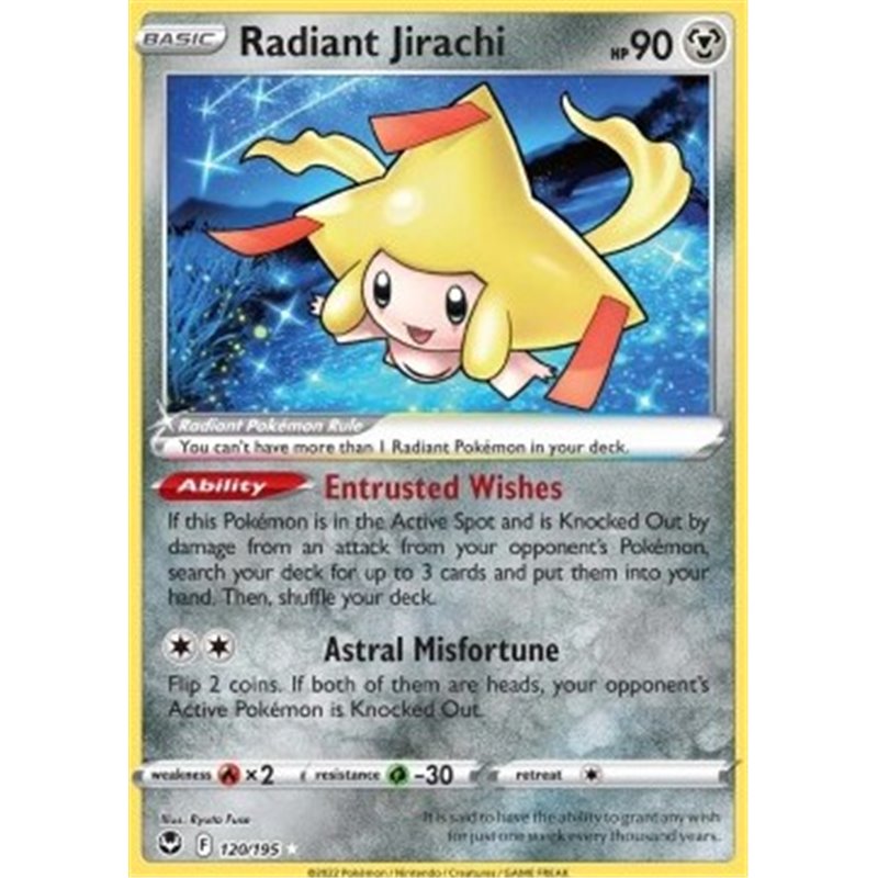 jirachi pokemon card value Radiant Jirachi S11a 045/068 K Card