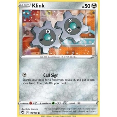 SIT 123 - Klink - Reverse HoloSilver Tempest Silver Tempest€ 0,35 Silver Tempest