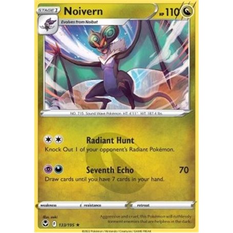 SIT 133 - Noivern - Reverse HoloSilver Tempest Silver Tempest€ 0,50 Silver Tempest