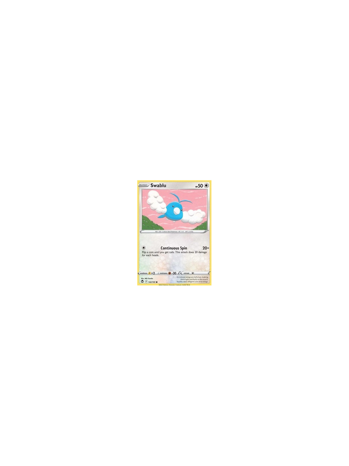 SIT 142 - Swablu