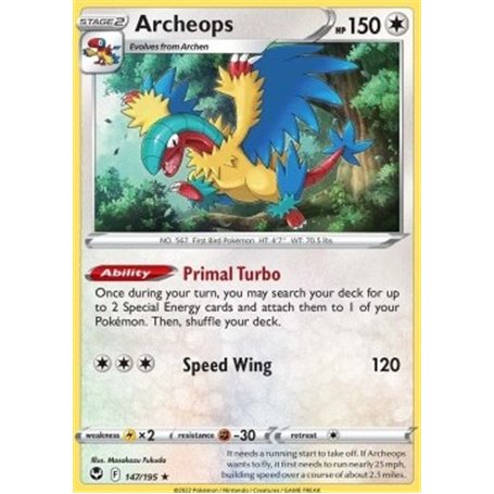 SIT 147 - Archeops - Reverse HoloSilver Tempest Silver Tempest€ 0,75 Silver Tempest