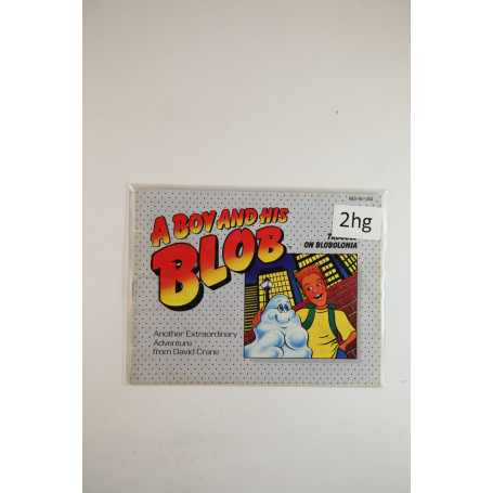 A Boy And His Blob (Manual, NES)
