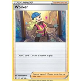 SIT 167 - Worker - Reverse Holo SIT 167 - Worker - Reverse Holo