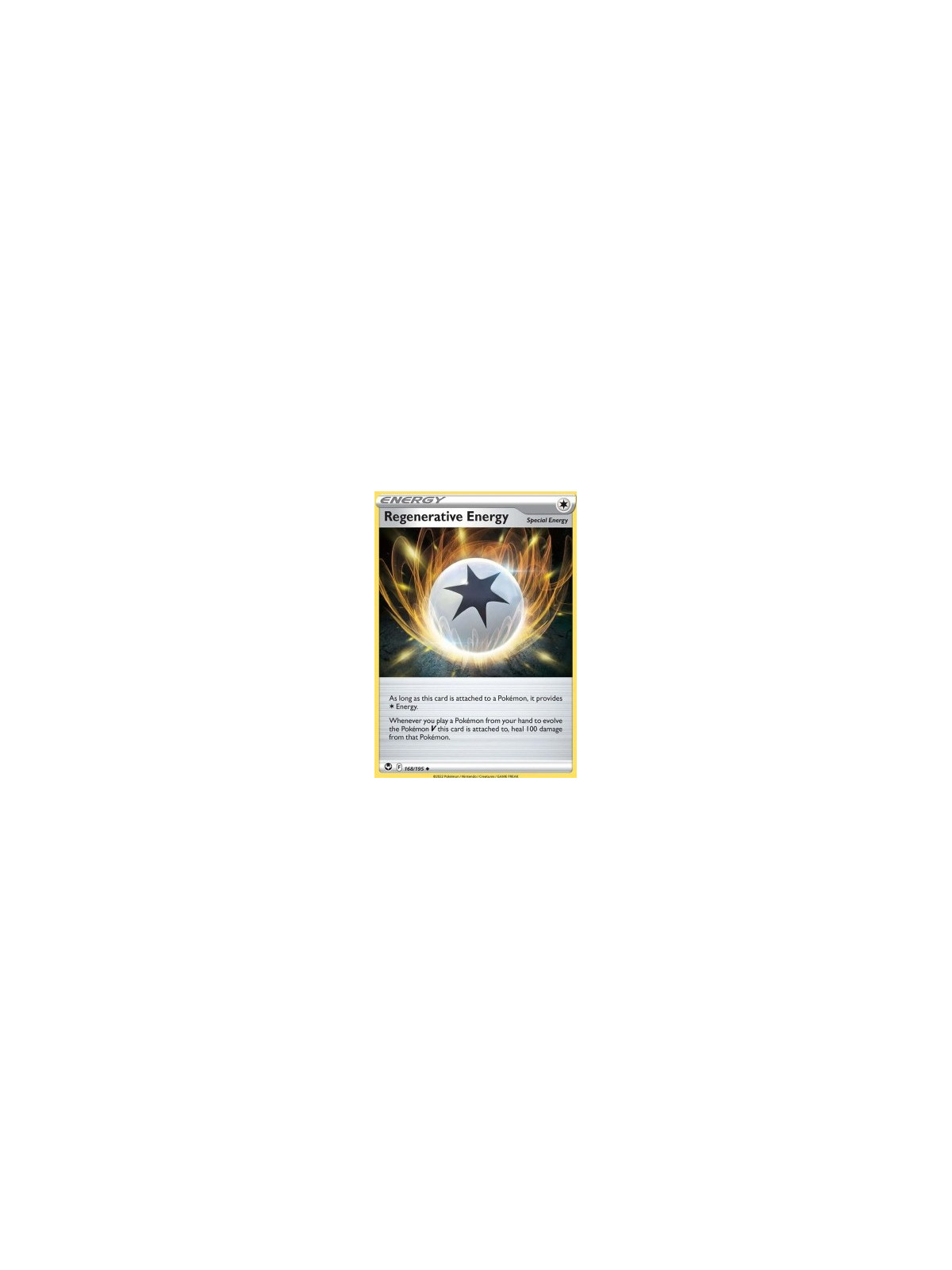 SIT 168 - Regenerative Energy - Reverse Holo